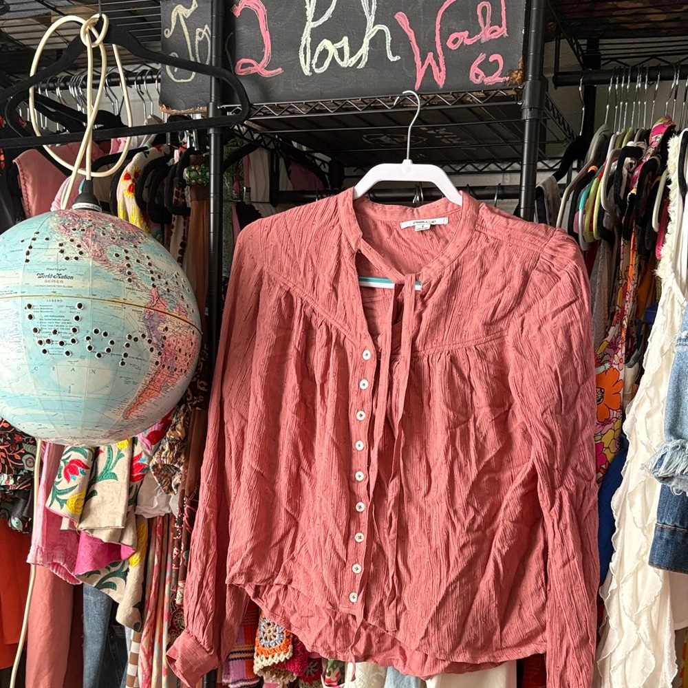 O'Neill Coral Button-Up Blouse